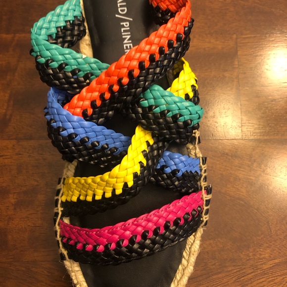 NWOT Donald Pliner Rhonda Woven Espadrille Sandal -Size 7 - Picture 5 of 9